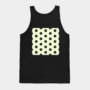 Yellow geometric pattern Tank Top